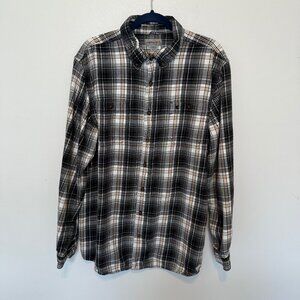 Carhartt Plaid Relaxed Fit Shirt/Jacket Size X-Large Tall